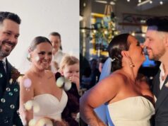 Geneviève Everell s’est mariée ce week-end avec un humoriste connu du Québec