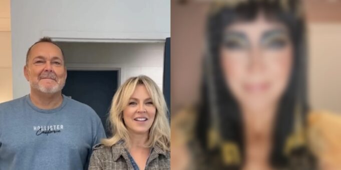 Julie Bélanger et Jean-Michel Anctil montrent leurs costumes d’Halloween et c’est quelque chose