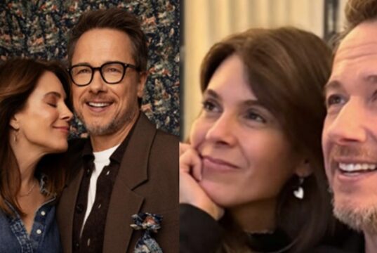 Stéphane Rousseau embrasse sa blonde Julie Perreault et ça fait réagir