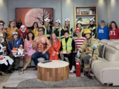 Eve-Marie Lortie et Mathieu Roy de Salut Bonjour montre leurs déguisements d’un couple célèbre