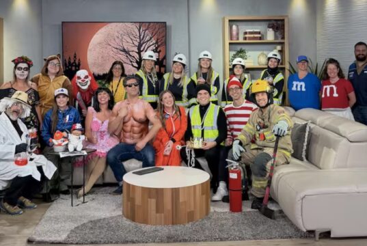 Eve-Marie Lortie et Mathieu Roy de Salut Bonjour montre leurs déguisements d’un couple célèbre