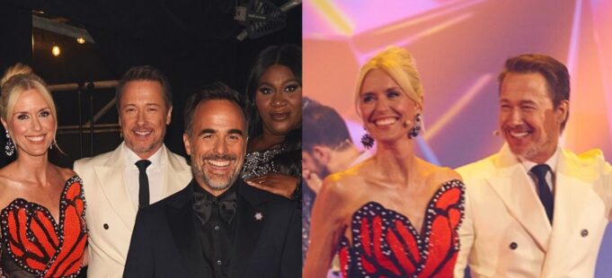 Les looks de Stéphane Rousseau et Anouk Meunier font réagir à la finale de Chanteurs masqués