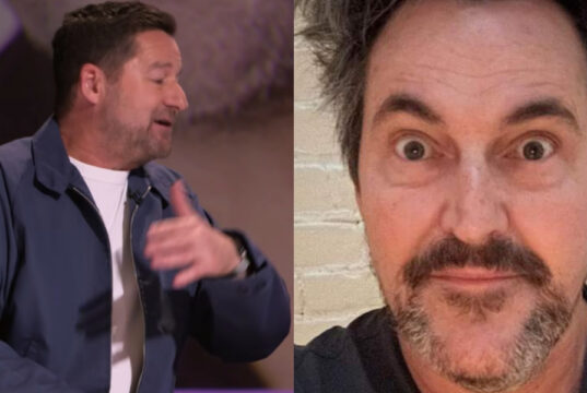 En pleine chicane, Dany Turcotte se vide le coeur sur Guy A. Lepage