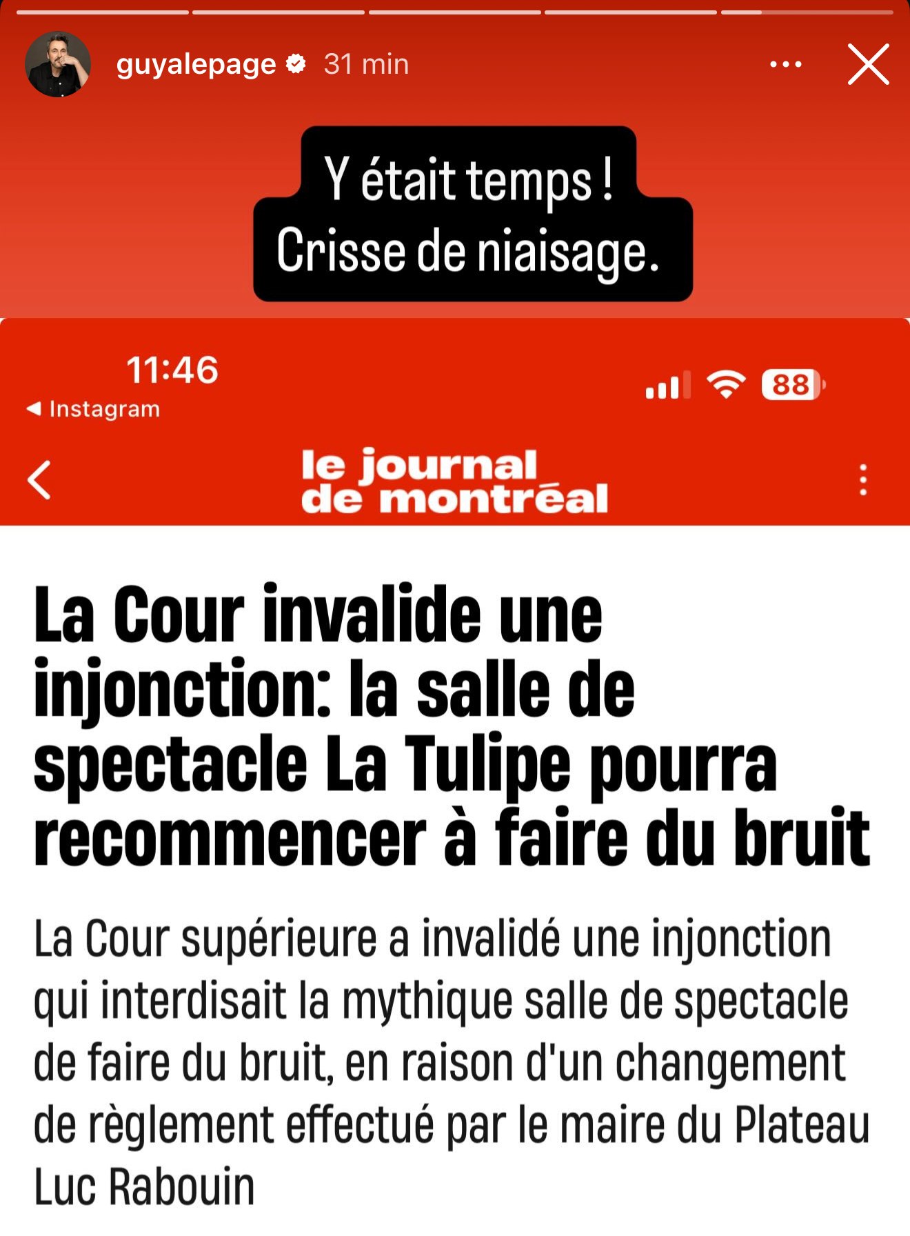 guy a lepage la tulipe