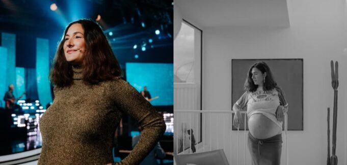 Karine Gonthier-Hyndman partage de nouvelles photos de son ventre à quelques jours d’accoucher