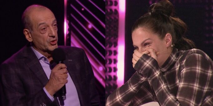 Marie-Lyne Joncas devient émotive lors du numéro de son beau-père à EDDL