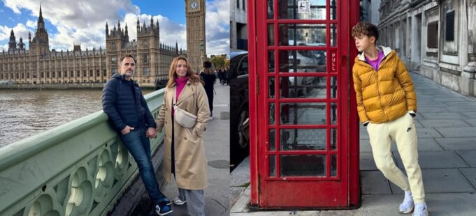 sebastien benoit blonde fils voyage londres photos