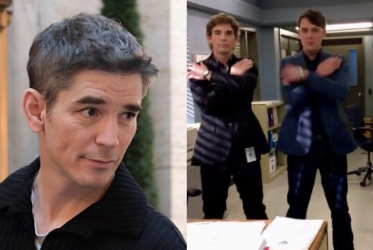 Sébastien Delorme publie une rare vidéo sur le plateau de District 31 et il a changé