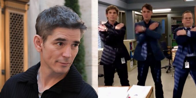 Sébastien Delorme publie une rare vidéo sur le plateau de District 31 et il a changé