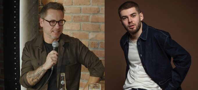 Stéphane Rousseau annonce son nouveau projet avec le fils de sa blonde Julie Perreault