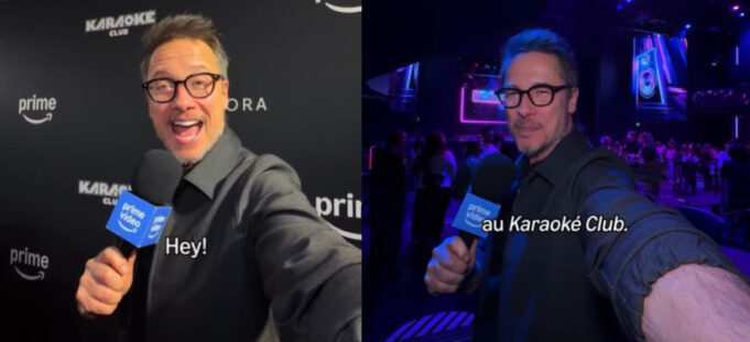 stephane rousseau visionnement presse karaoke club