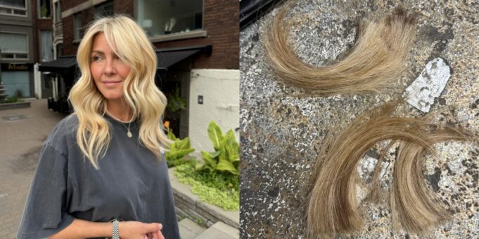 Véronique Cloutier se fait couper beaucoup de cheveux et montre sa nouvelle coupe courte