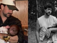 Félix-Antoine Tremblay publie de nouvelles photos de son fils Lou pendant le temps des Fêtes