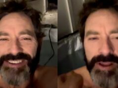 Guillaume Lemay-Thivierge lance un message en plein bain de glace