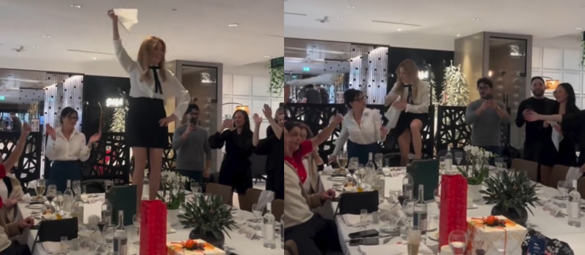 La fille de Julie Snyder la filme en plein party… et les images font réagir 2 La fille de Julie Snyder la filme en plein party… et les images font réagir Image