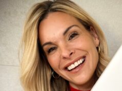 Kim Rusk sort et partage une rare photo en famille avec son ex
