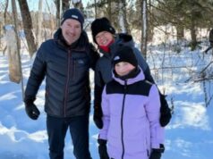 L’animateur Patrice Roy partage toutes les photos de sa sortie familiale à l’extérieur