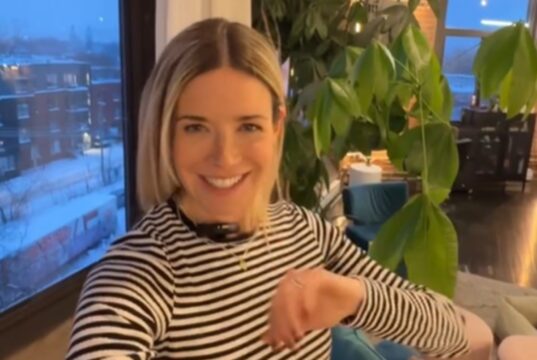 Sabrina Cournoyer de Salut Bonjour passe chez la coiffeuse et montre le résultat