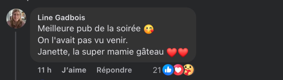 commentaire janette bertrand bye bye 2025