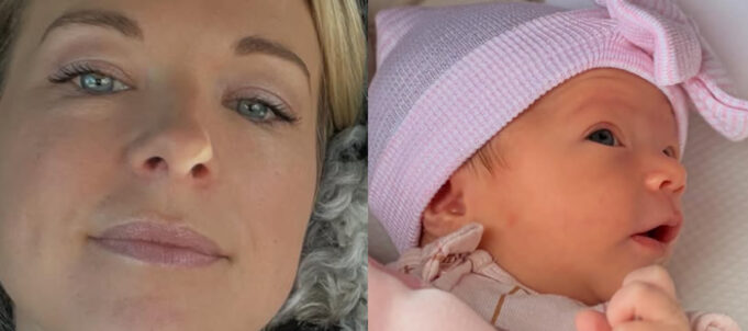 Après l’accouchement, Frédérique Guay de TVA publie toutes les photos avec sa fille
