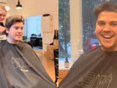 Ludovick Bourgeois changé complètement de coupe de cheveux pour le début de 2026