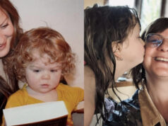 Découvrez 11 photos de Marie-Annick Lépine et ses 2 filles pour EDDL