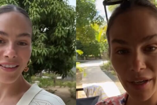 Maripier Morin pose en maillot en voyage et les commentaires sont nombreux