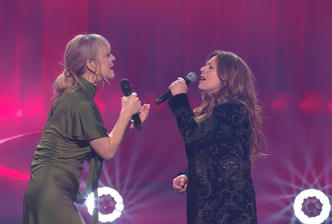 Le duo formé de Véronic DiCaire et Isabelle Boulay ne passe pas inaperçu au Gala Célébration 2026