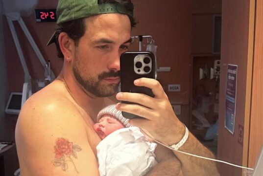 Félix-Antoine Tremblay publie toutes les images avec son fils Lou et il a vraiment grandi