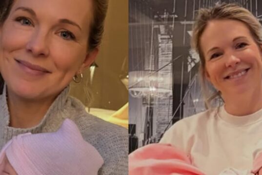 L’animatrice Frédérique Guay publie les premières photos du visage de sa fille