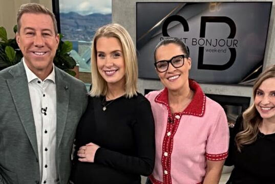 Une chroniqueuse de Salut Bonjour annonce qu’elle a accouché