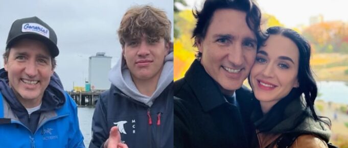 Le fils de Justin Trudeau répond à une question au sujet de la blonde de son papa