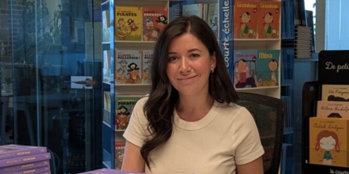 La mairesse Catherine Fournier publie une photo dans sa robe à 35 semaines de grossesse