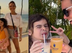 Kim Rusk publie toutes les photos de son voyage loin du Québec avec sa fille