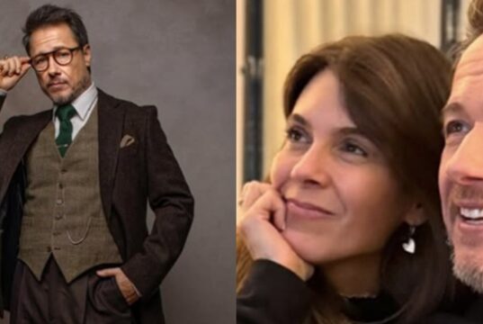 Stéphane Rousseau publie sa séance photo prise par sa blonde Julie Perreault