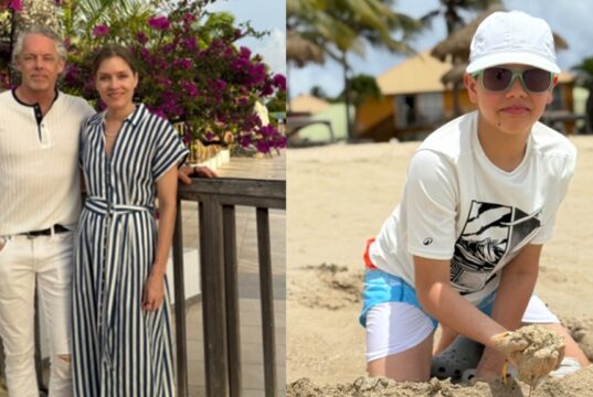 François Lambert partage toutes les photos de son voyage en famille loin du Québec