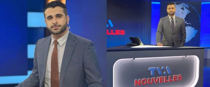 L’animateur Hadi Hassin de TVA publie une rare photo de sa blonde