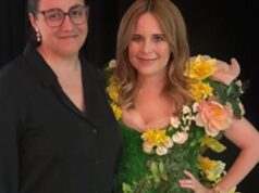 Julie Snyder fait réagir avec sa robe lors d’une soirée à l’animation