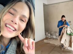 Maripier Morin montre l’agrandissement pour ses beaux-parents et c’est quelque chose