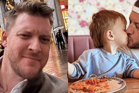 Découvrez 11 photos de Mathieu Baron avec ses 2 enfants