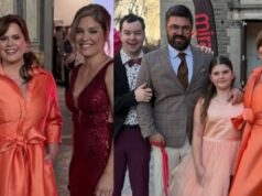 Patricia Paquin pose en robe de gala avec ses enfants et les réactions sont nombreuses