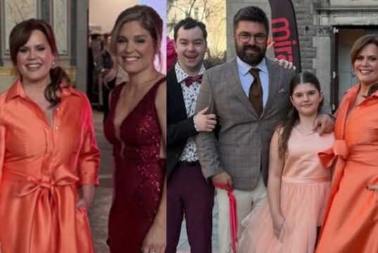 Patricia Paquin pose en robe de gala avec ses enfants et les réactions sont nombreuses