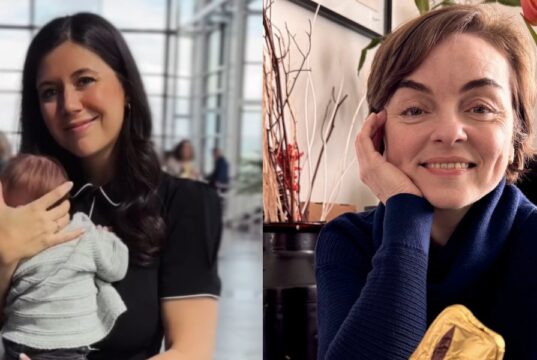 La mairesse Catherine Fournier présente son bébé Henri à la première ministre du Québec et ça fait réagir