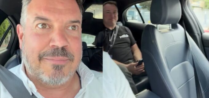 Charles Lafortune partage une vidéo en auto et les commentaires sont nombreux