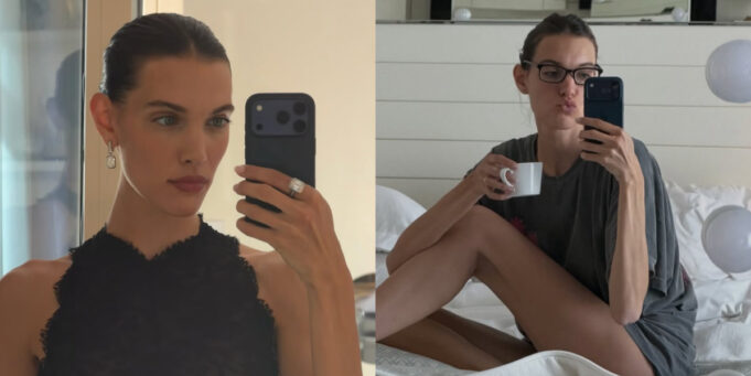 Charlotte Cardin pose en robe transparente sur le tapis rouge