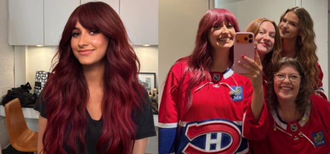Éléonore Lagacé fait réagir avec son changement de look pour l’hymne national