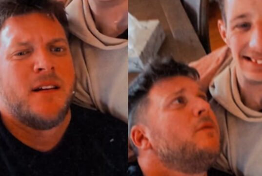 Mathieu Baron publie des images avec son frère et c’est vraiment beau à voir