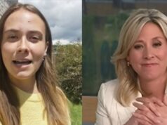 La fille d’Eve-Marie Lortie envoie un touchant message à sa mère en ondes à la télé
