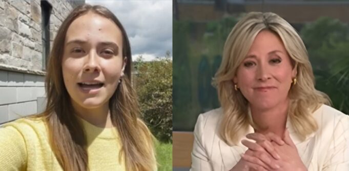 La fille d’Eve-Marie Lortie envoie un touchant message à sa mère en ondes à la télé
