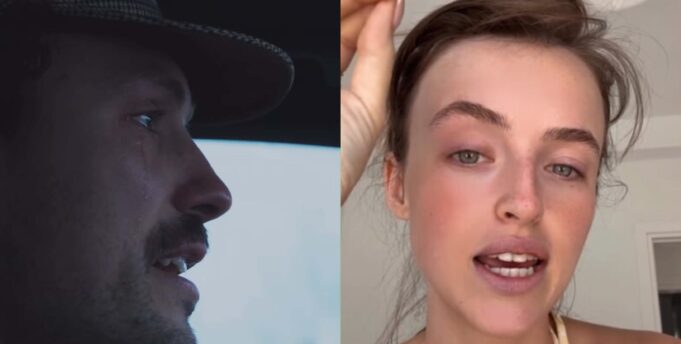 Après leur séparation, l’ex connu d’Alicia Moffet fond en larmes dans une vidéo